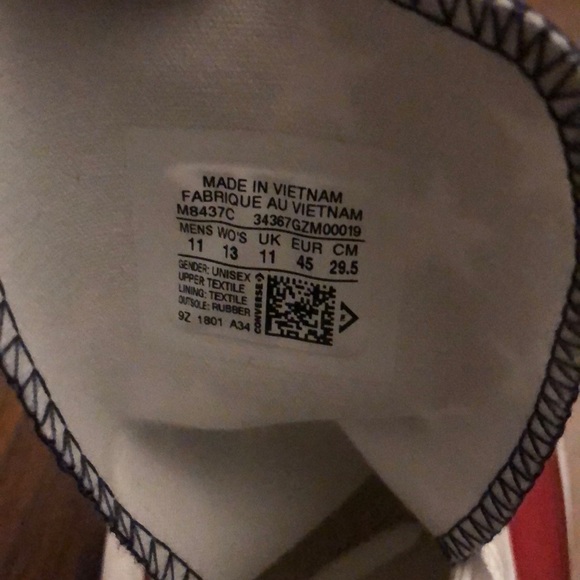 -RARE- Converse American Flag print shoes - Picture 5 of 6